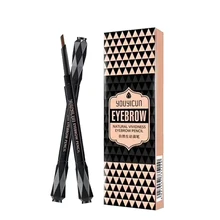 Карандаш для бровей Макияж бровей ручка водостойкая тени для бровей натуральный длительный МАКИЯЖ глаз 4 цвета