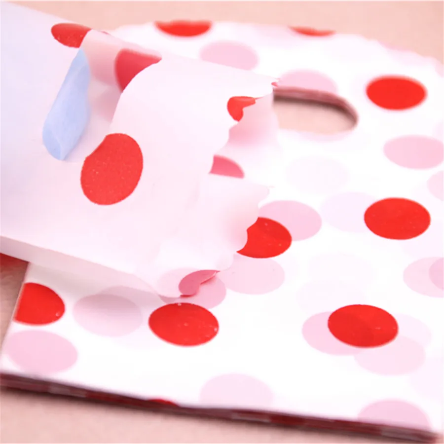 Wholesale 50pcs/1pack 9*15cm Mini Plastic Gift Bags Pouches Cute Style  Small Present Packaging Bags …