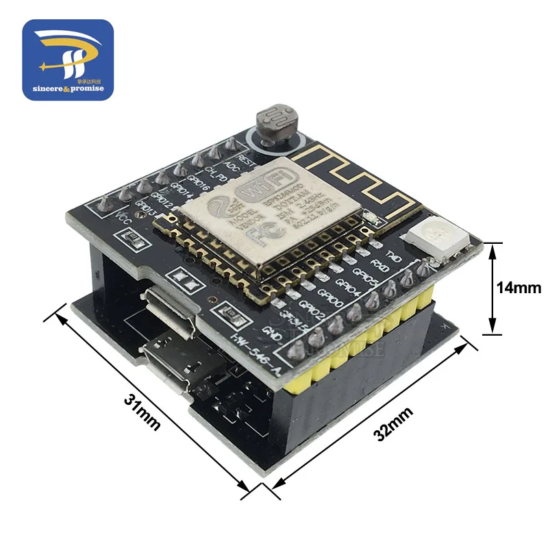 ESP8266 serial WIFI Witty cloud Development Board ESP 12F module MINI nodemcu|mini nodemcu|development boardwitty |