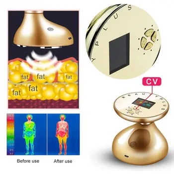 

RF Cavitation Ultrasonic Slimming Massager LED Fat Burner Anti Cellulite Lipo Skin Lifting Device Skin Tightening Beauty Machine