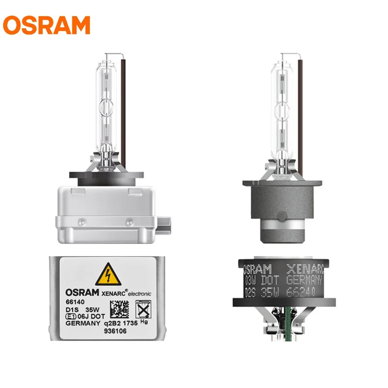 

OSRAM D1S D2S D3S D4S D2R D4R D8S 4200K 12V HID Xenon Car Headlight Bulbs