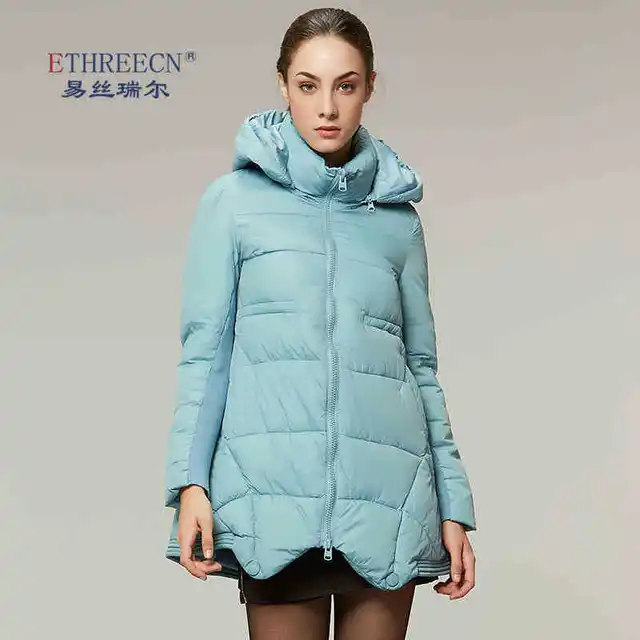 Best price at $126 Cheap 2015 New Hot Thicken Warm Woman Cotton Padded Wadded jacket Coat Parkas Outerwear Hooded Slim Mid Long Plus Size XL