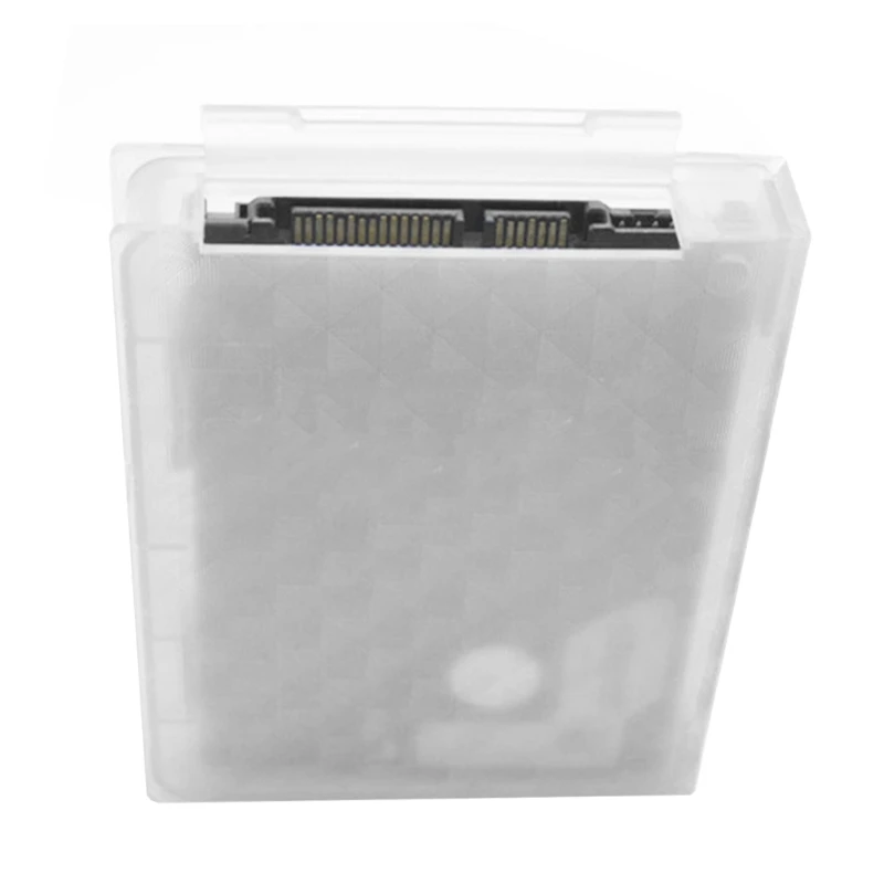 2,5 дюймовый жесткий диск SSD HDD защитный чехол для хранения прозрачный PPlastic