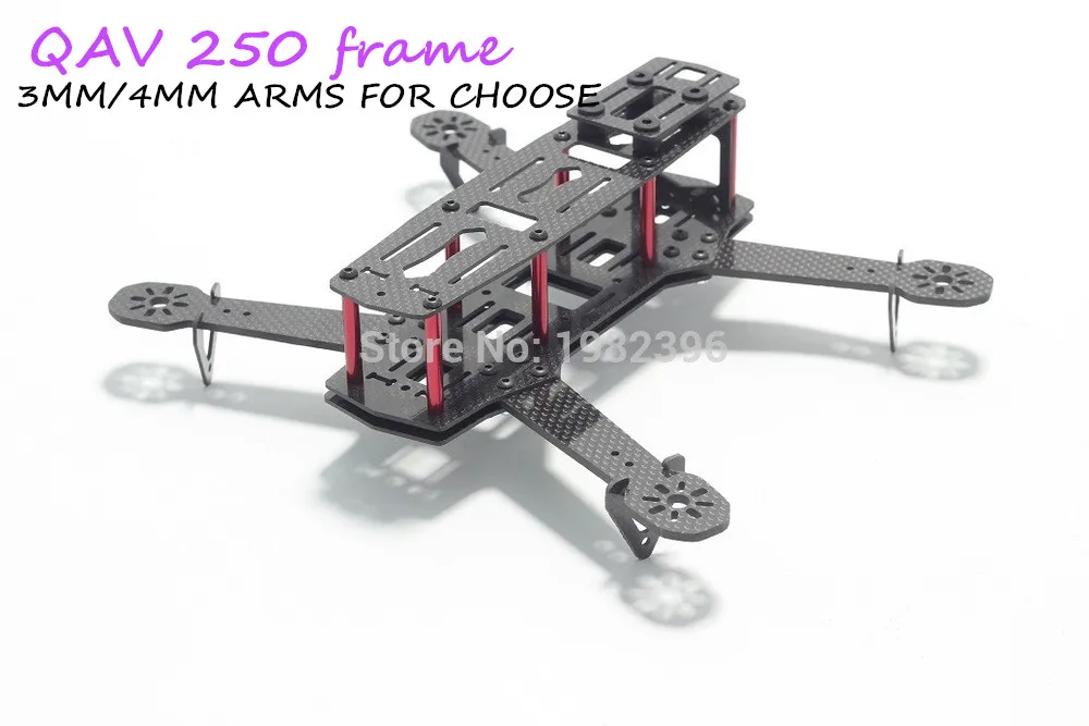 

H250 ZMR250 Carbon/Glass Fiber Mini Quadcopter Frame Kit Mulitcopter RC NEW for QAV250 Karry240 /220mm/ Chameleon FPV Frame 2