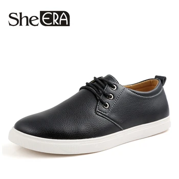 

New Men Shoes Lace Up Designer Spring Autumn Fashion Casual Men Shoes Outdoor Male Footwear For Men Black Blue Brown Size 38-49