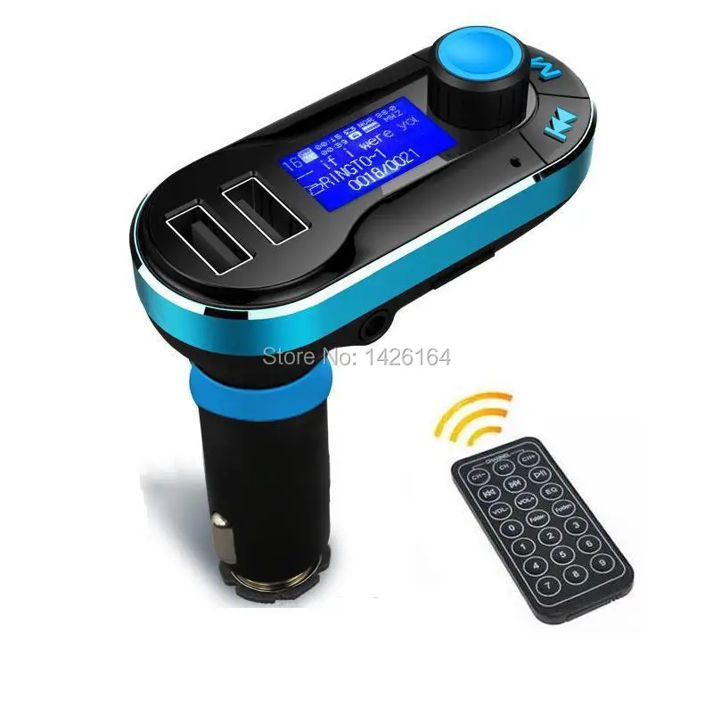 Sast Blue Car Mp3 Player Module Wireless Fm Transmitter For Radio