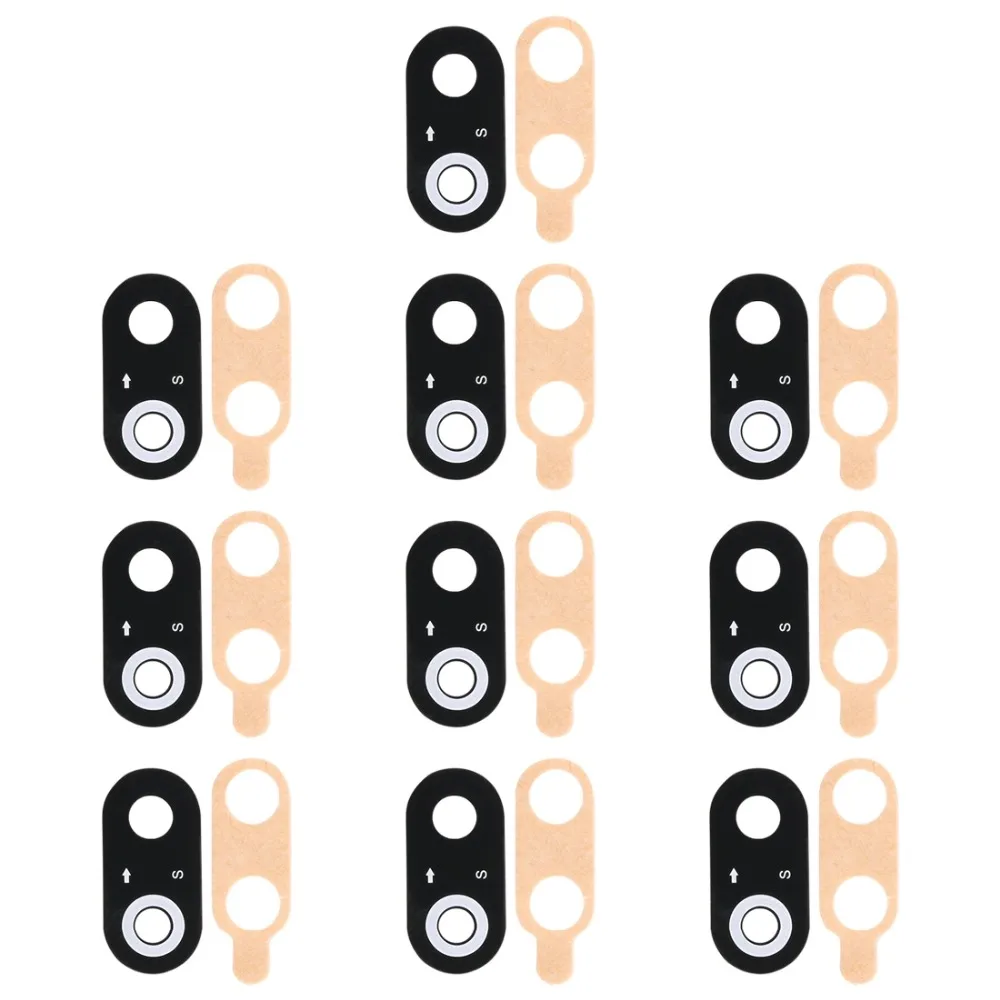 

iPartsBuy 10 PCS Back Camera Lens with Adhesive for Huawei Honor 9i
