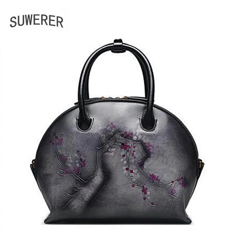 

Genuine Leather handbag 2017 new luxury handbag Fashion shell bag Fashion Messenger bag Women's handbags