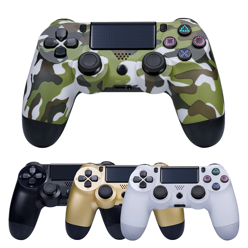 

Wireless Bluetooth Gamepad For PS4 Console PlayStation 4 Gaming Joystick Wireless Controller 4 Colors With USB Cable