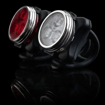 

USB Rechargeable Bike Light Front & Rear Waterproof IPX4 Super Bright Bicycle LED Light SetIPX4 Super Bright Bicycle LED Light Set MJJ88