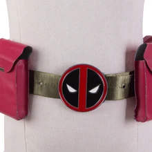 Дэдпул X-men супергерой металлический пояс аксессуары Костюм принадлежности для косплея