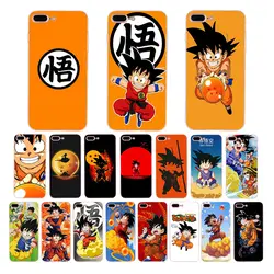 Мягкий силиконовый чехол для телефона Dragon Ball Son Goku для iphone 7 plus 6 6s 8 plus x xr xs max 5 5S se, чехол с милым мультяшным рисунком