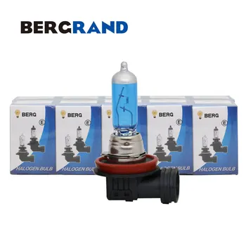

10PCS Lampada H16 12V 19W Halogen Lamp Fog Lights Bulb 4300K Xenon Super White Hard Glass PGJ19-3 Head Lamp auto lamp For Toyota