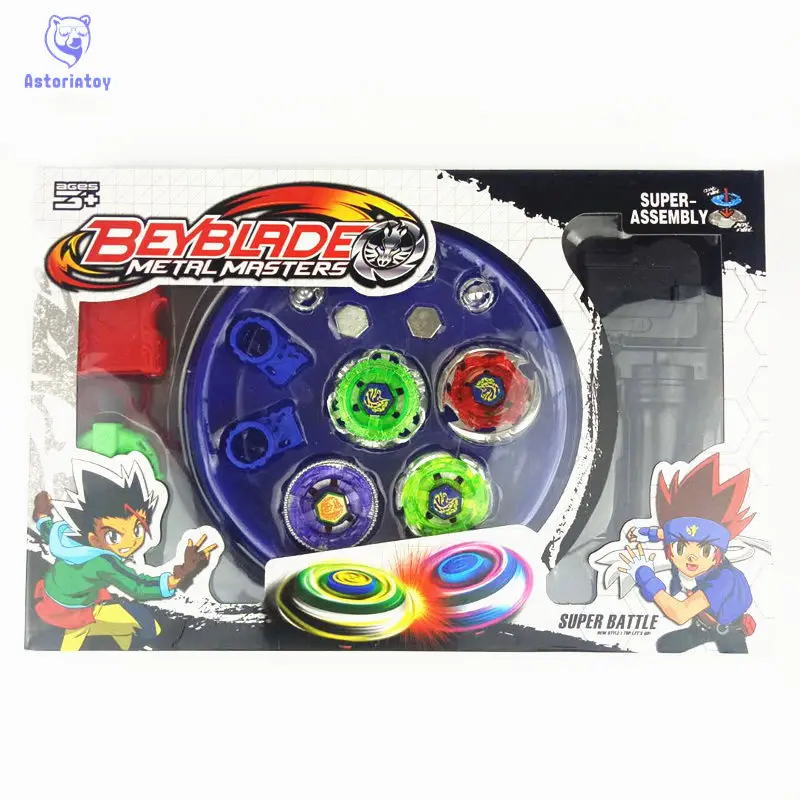 4pcs set Beyblade Arena font b Spinning b font font b Top b font Metal Fight