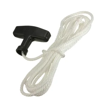 

New 1.2m Universal Generator Starter Handle Without Cover Pull Cord Line Rope Drop shipping