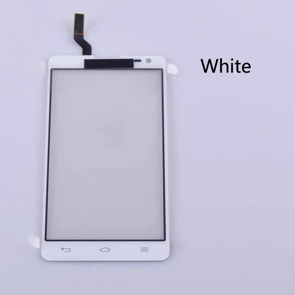 D605 сенсорный экран для LG Optimus L9 II 2 D605 B0567 сенсорный экран дигитайзер сенсор внешняя Передняя стеклянная панель объектива с логотипом - Цвет: D605-White-No tool