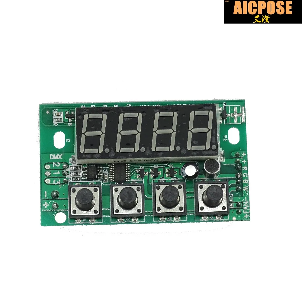 RGBW DC 12 36V материнская плата постоянного давления 54x3w/36x3w светодиодный PAR 4/8 CH