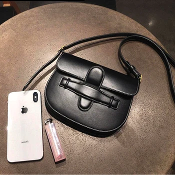 

real leather small flap bag cow leather shoulder bags mini chains crossbody bags