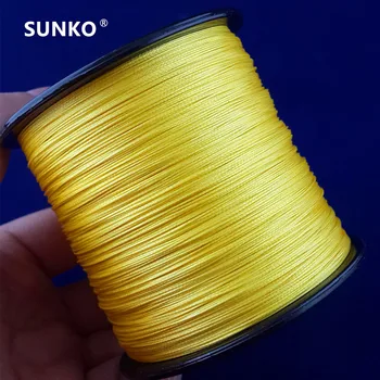 

8strands 500M SUNKO Brand Japanese Multifilament PE Material Braided Fishing Line 15~140LB