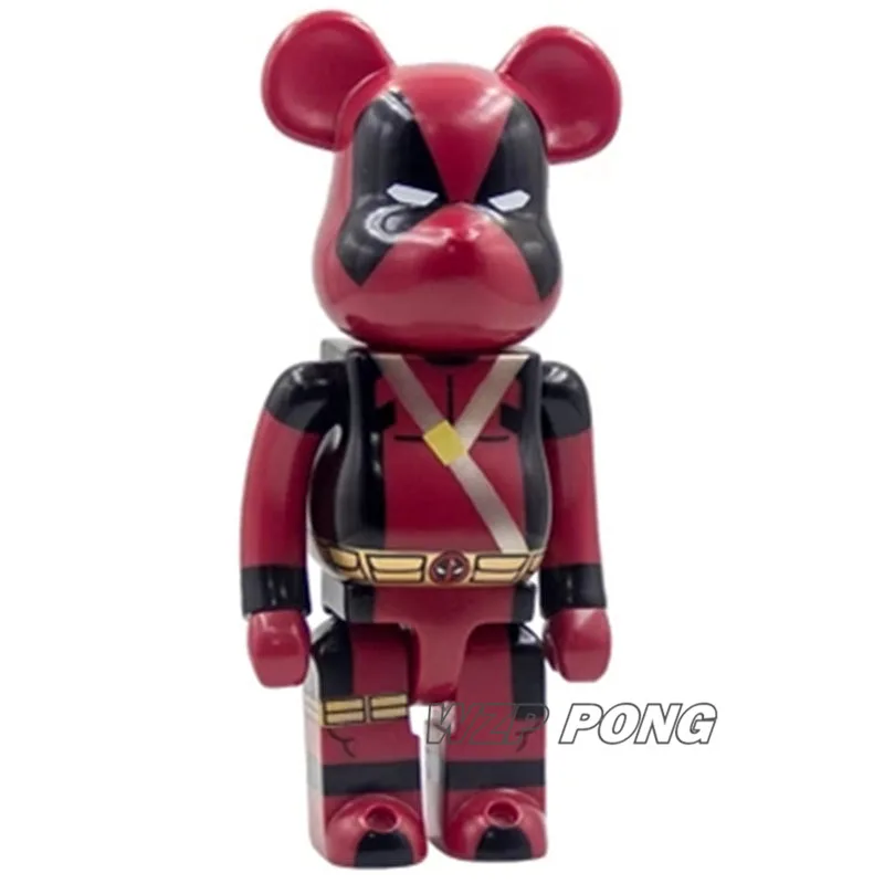 

28CM Deadpool Bearbrick Action Figure 400% PVC Be@rbrick Deadpool Doll figure Toy Collection Fashion Bearbrick Toys Gift