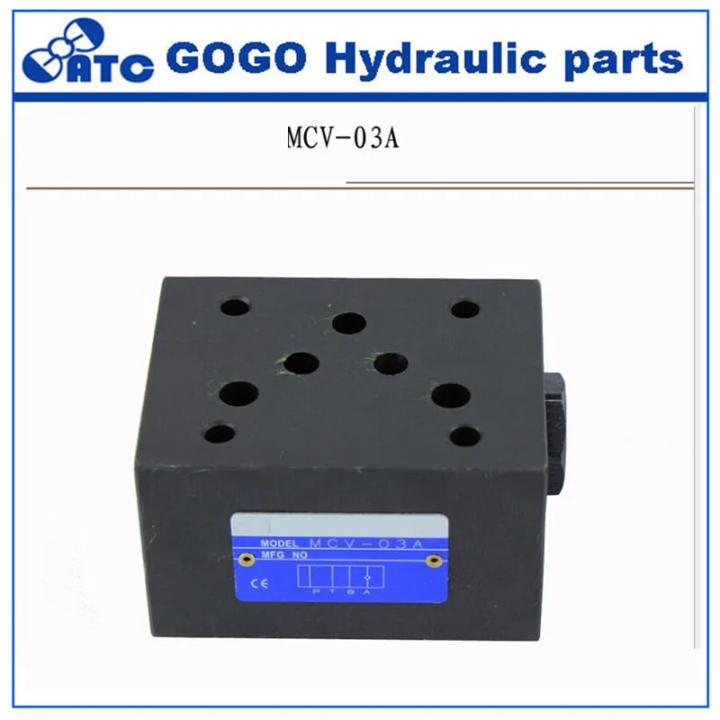 Модульный Дроссельный обратный клапан серии GOGO MCV 03