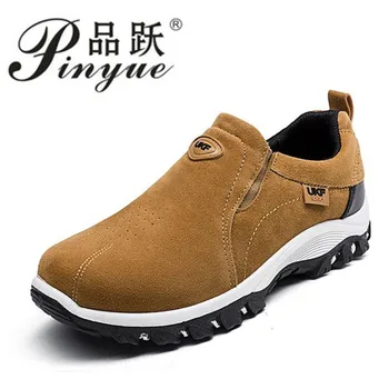 

Men Shoes 2018 New Men Fashion Solid Casual Climbing Shoes Male Breathable Flock Vintage Style Outdoor Shoes