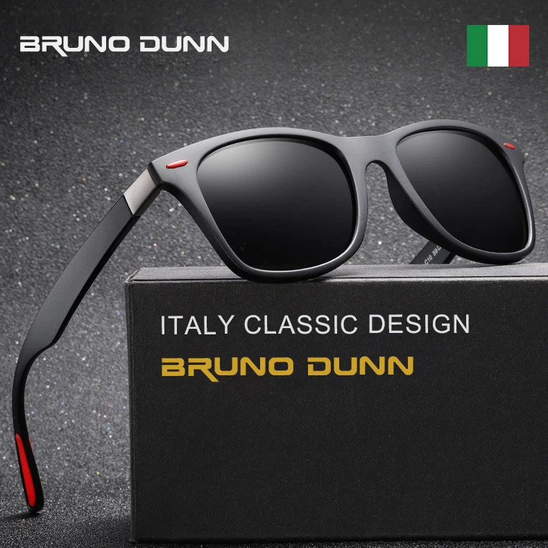 Бренд Бруно Данн, дизайнерские поляризованные солнцезащитные очки для мужчин и женщин, солнцезащитные очки oculos de sol feminino masculino zonnebril mannen ray