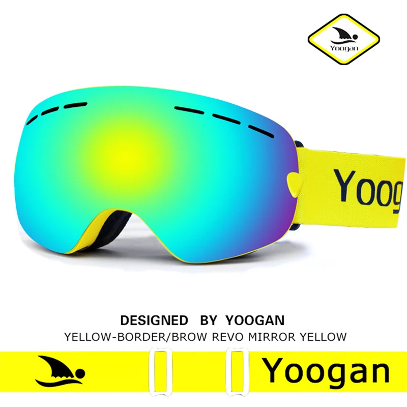 New Ski Goggles Double Layers Anti fog snowboard eyewear Skiing Glasses