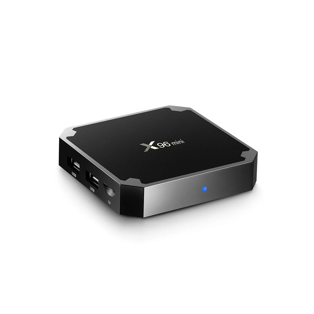 X96 Мини Android 7.1.2 ТВ Box Amlogic s905w 4 ядра Full HD 4 К media player 2.4 г WI-FI H.265 HDMI 2.0 Декодер каналов кабельного телевидения 2 ГБ 16 ГБ