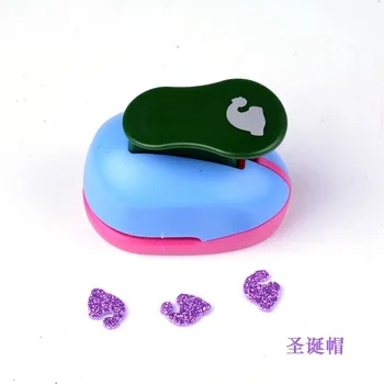 

free shipping 5/8 inch Christmas hat shape of EVA foam punch furador de paper punches craft punch scrapbook punchers for DIY