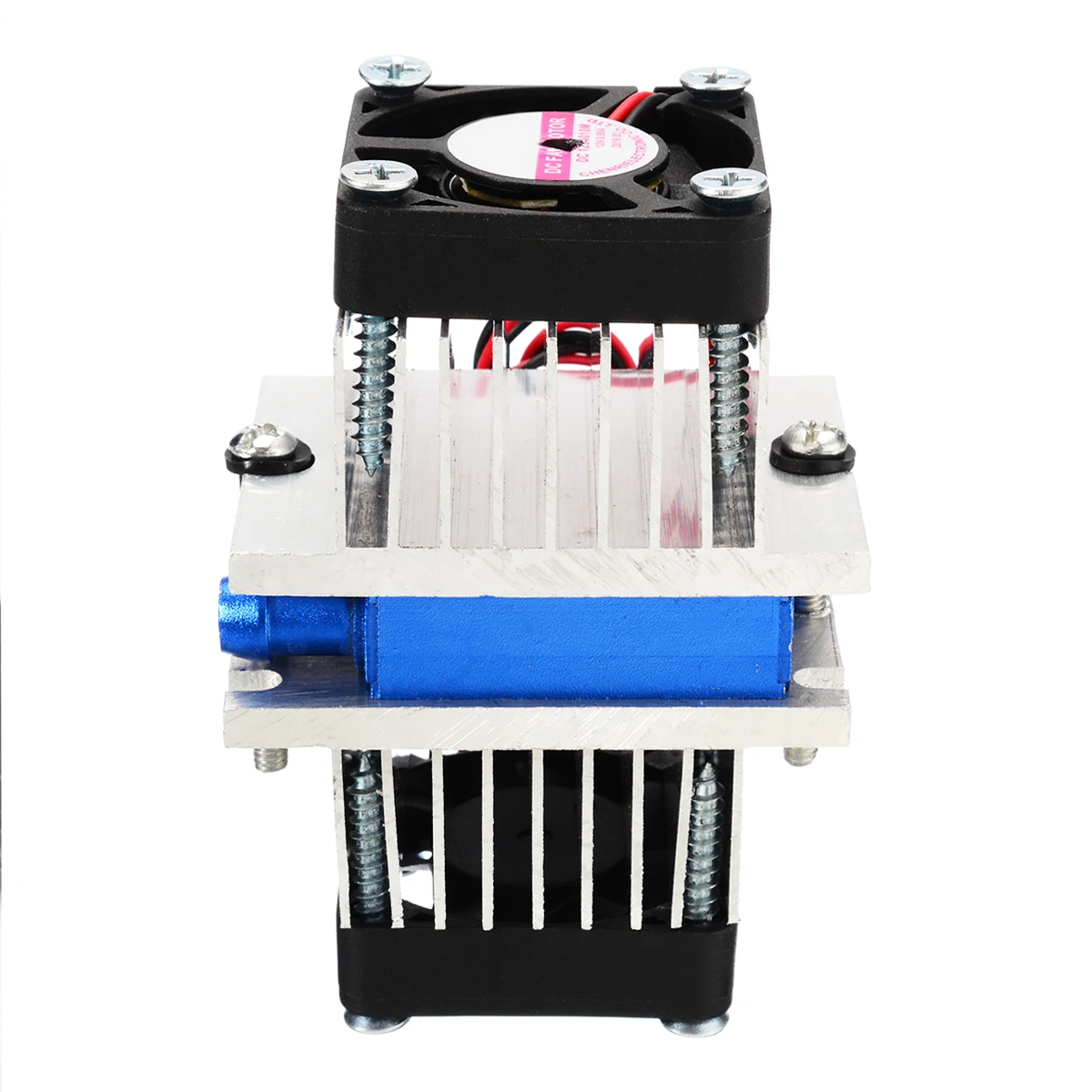 1Pcs Thermoelectric Refrigeration Cooling System DIY Kit Thermoelectric Cooler Refrigeration Cooling System with Fan