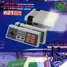 HDMI супер мини ТВ Семья игровой консоли HDMI 8 бит Ретро игровая консоль встроенный 621 игры Ручной игровой плеер