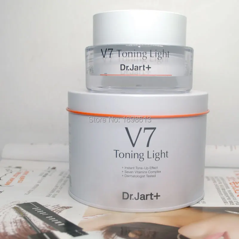 South Korea Dr.jart+ Face Cream V7 Toning Light Whitening Oil Control