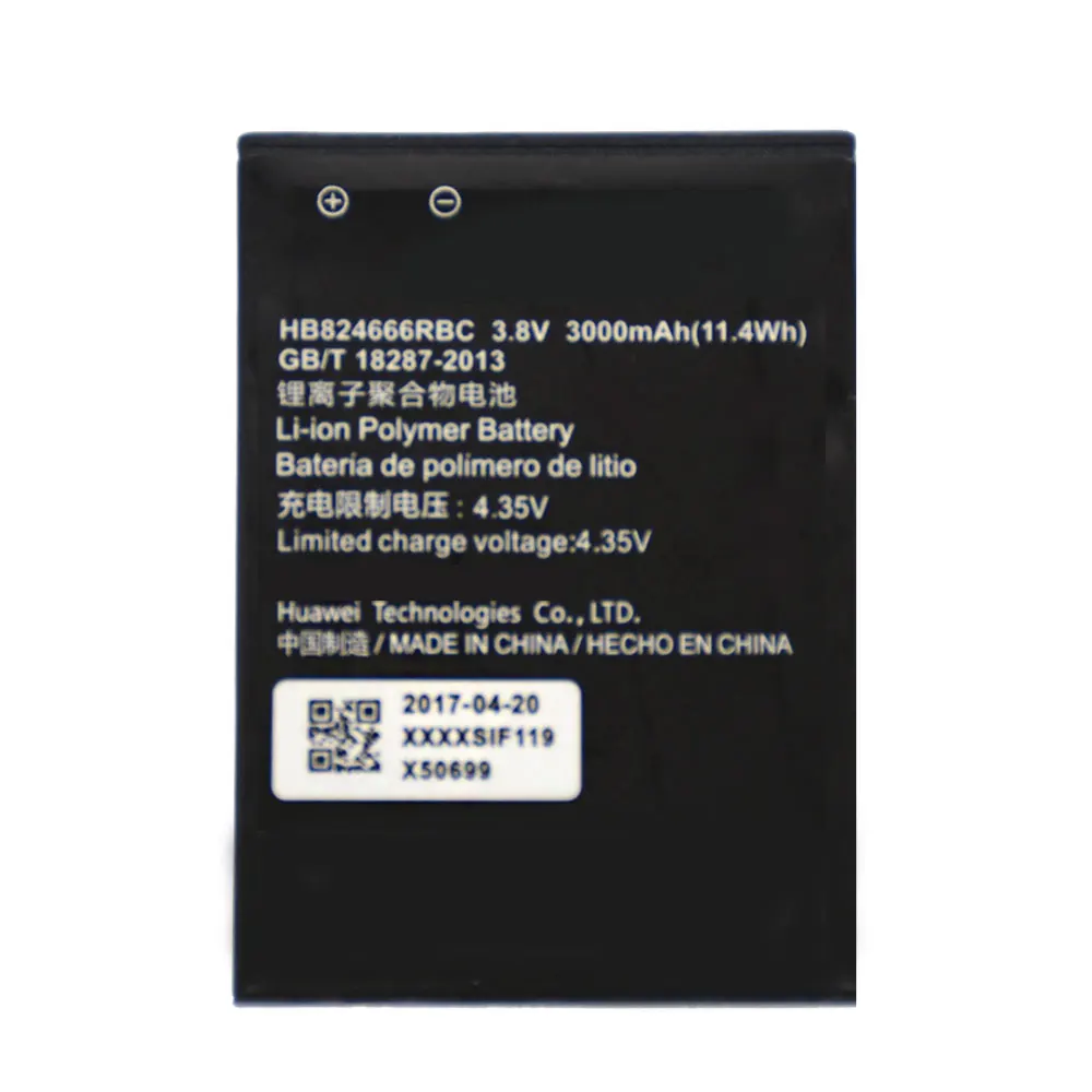 Сменный аккумулятор HB824666RBC 3 8 В 3000 мА · ч для Huawei E5577 литий ионные аккумуляторы