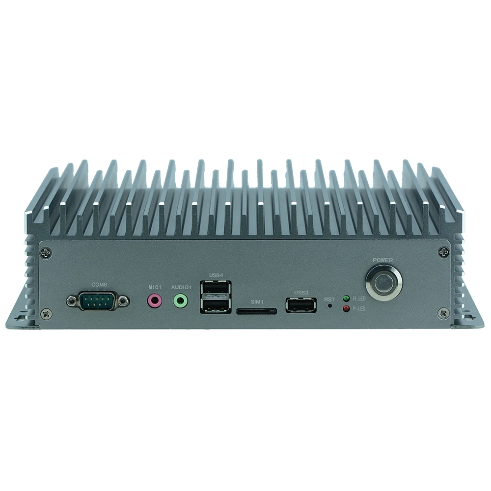 Partaker Q5 Industrial PC Fanless with 6 COM SIM Slot support 3G (1)