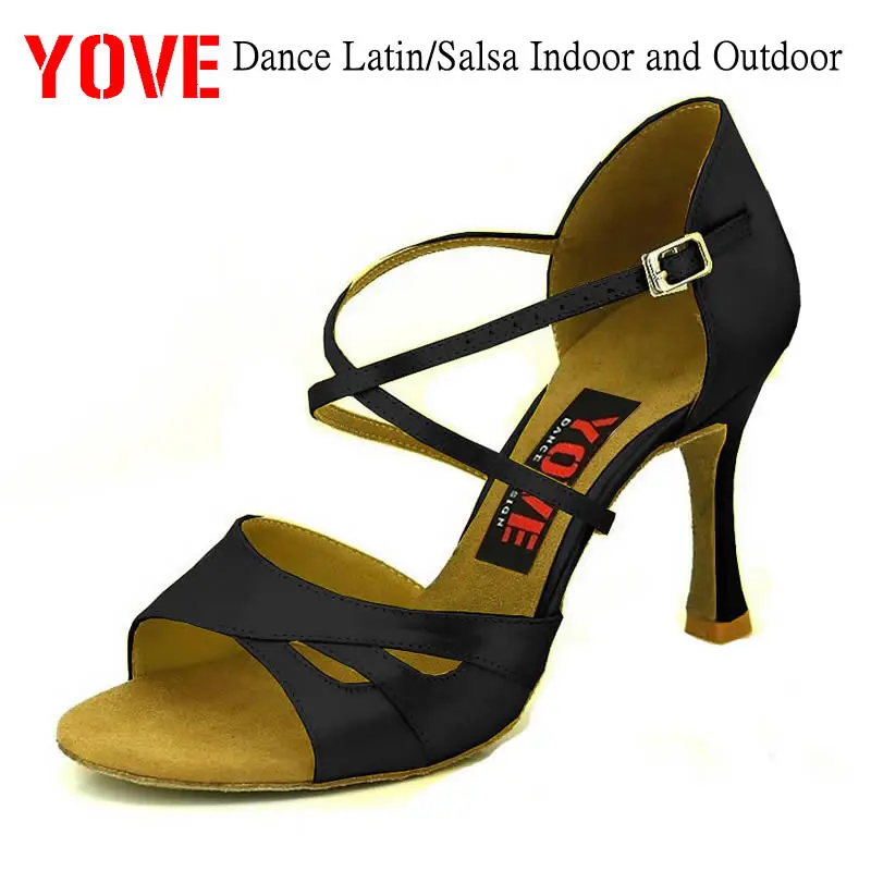 

YOVE Style z-011 Dance shoes Bachata/Salsa Indoor and Outdoor Women's Dance Shoes