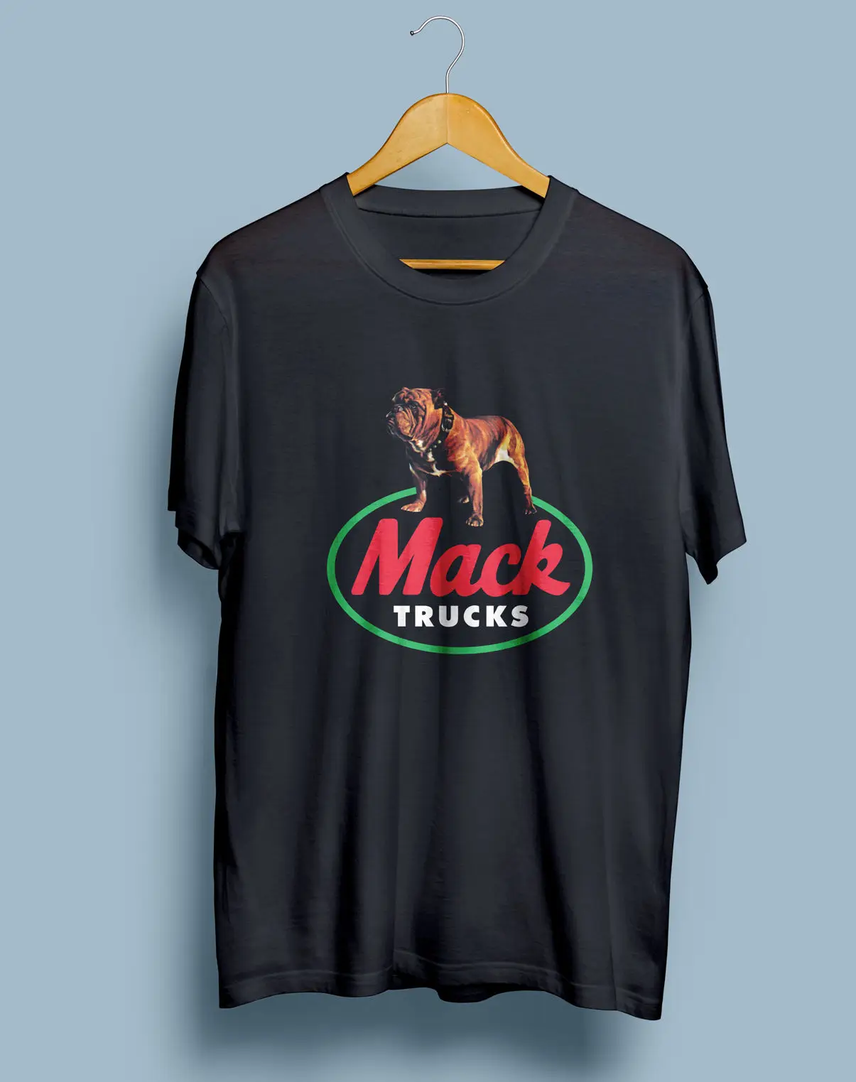 Gildan mack truck винтажный логотип мужская Черная Футболка размер S-to-XXL | Мужская одежда
