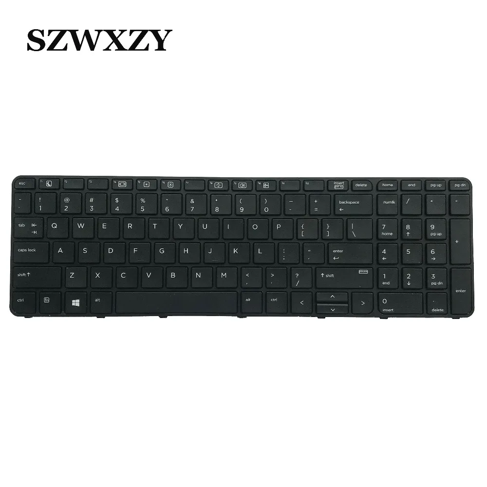 

Genuine Quality NSK-CZ5SQ For HP Probook 450 455 470 G3 Laptop Keyboard 837549-001 827028-001 US layout black