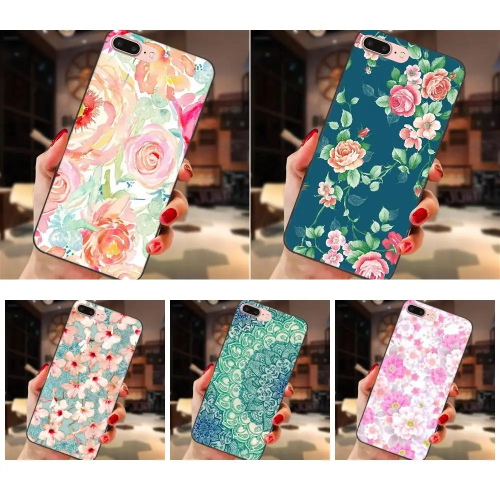 

Romantic Flower Colorfull For Galaxy C5 C7 J1 J2 J3 J330 J5 J6 J7 J730 2017 Ace Core Duo Max Mini Plus Prime Pro TPU Print Case