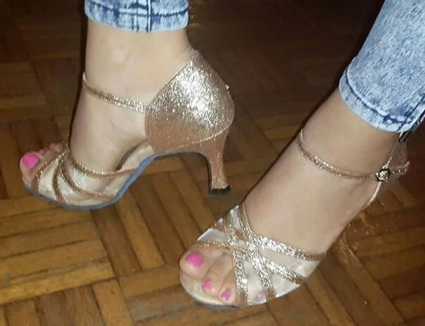 custom salsa shoes