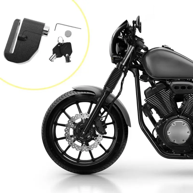 

Universal Disc Brake Motorcycle Lock Loud Alarm Anti-Theft Security Lock Motorbike Scooter Disc Brake Safety Lock Equipment New