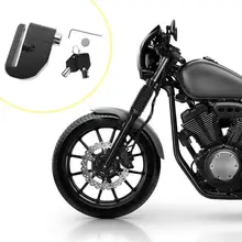 Universal Disc Brake Motorcycle Lock Loud Alarm Anti-Theft Security Lock Motorbike Scooter Disc Brake Safety Lock Equipment New