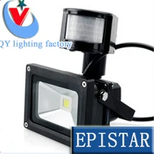 DHL FedEx 10 Вт 20 Вт 30 Вт 50 Вт 85-265 в поиск водонепроницаемый PIR сенсорный датчик движения Sense детективный сенсор лампочка, светодиодный прожектор