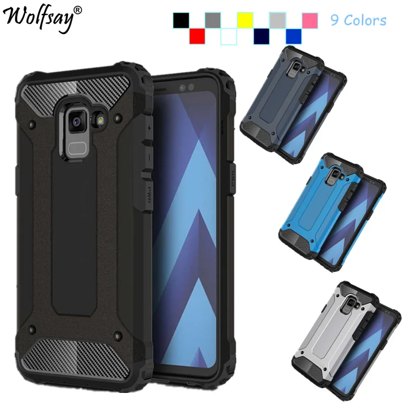 Чехол Wolfsay для робота Samsung Galaxy A8 2018 чехол A530 силиконовый 2018|for samsung galaxy|armor casesilicon case for |