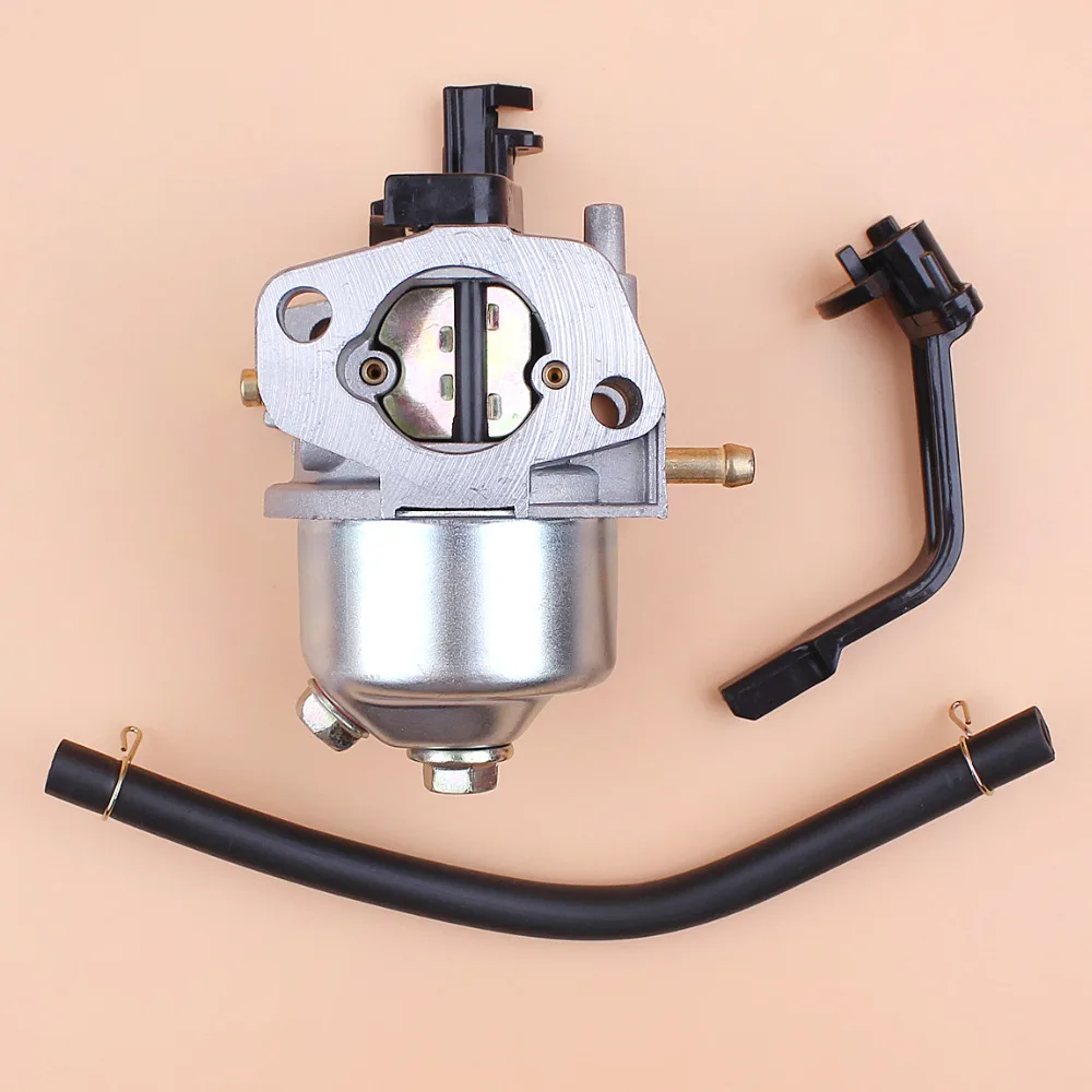 Карбюратор Carb W/дроссель рычаг топливной линии для HONDA GX160 GX180 GX200 6.5Hp 5.5HP 168F Генератор бензиновый двигатель