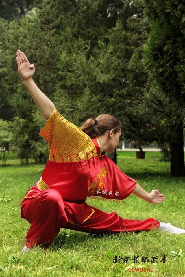 Боевая одежда tai chi одежда с коротким рукавом Одежда для выступлений Moring упражнение для китайского кунг-фу костюм ropa china