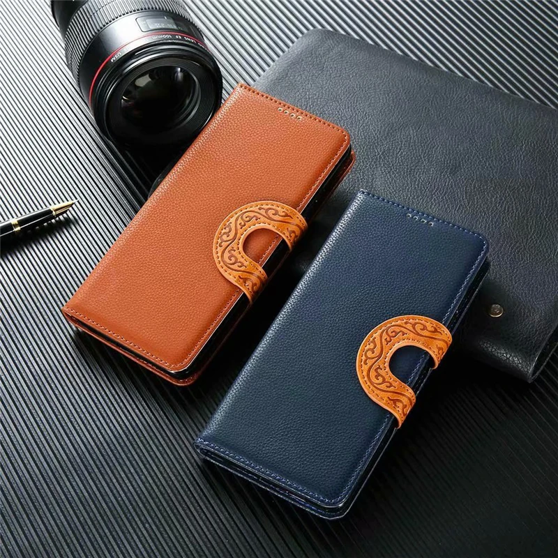 

Litchi Leather Case For Redmi Note 7 6 Redmi 6 Pro 5 Plus Flip Stand Wallet Cover For Huawei P30 P20 Pro Mate 20 Honor 10 Lite