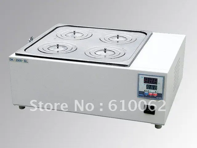 Electric Heated Thermostatic temperature-constant Water Bath 4-holes (thermostatwaterbath), Free Shipping!