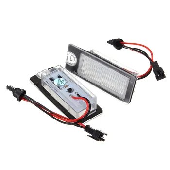 

A Pair Of 18 LED License plate lamp license plate lamp For Volvo S80 1999-2006 V70 XC70 S60 XC90