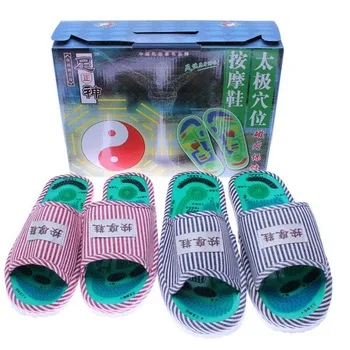 Acupuncture point massage shoes for female and male free size health care massage slipper Foot massage